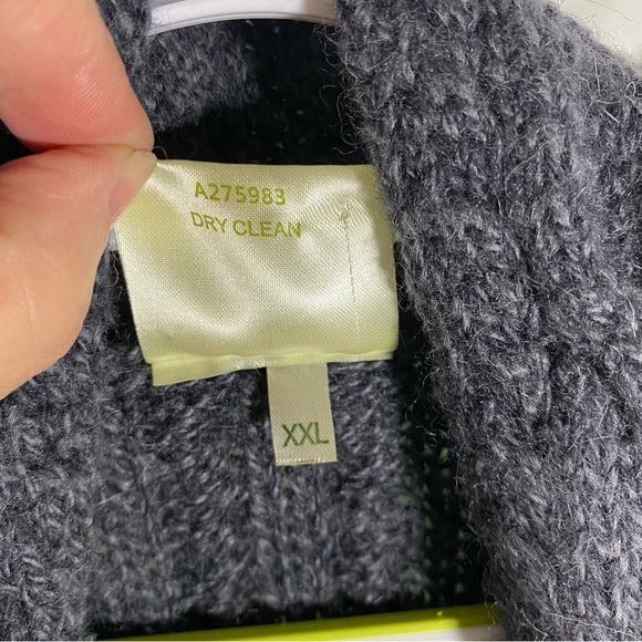 Kilronan Knitwear Ireland Merino Wool Long Sweater Vest XXL - Picture 9 of 9